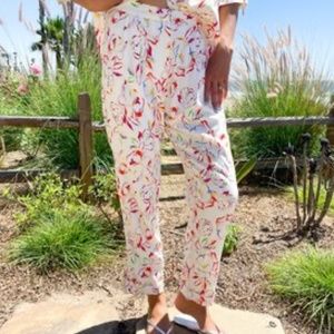 Swirly floral pant